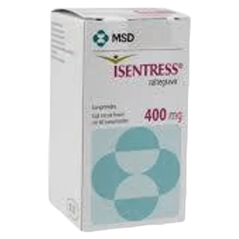 Isentress 400 Mg 60 Comprimidos Raltegravir