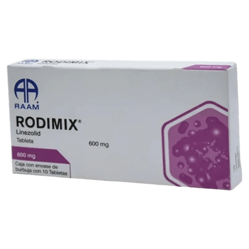 Linezolid 600 Mg Rodimix 10 Tabletas (A)