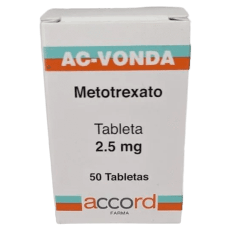 AC-VONDA 50 TAB 2.5 MG FCO METOTREXATO