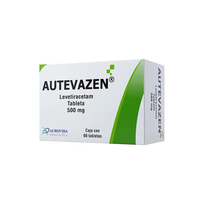 Levetiracetam 500 Mg 60 Tabletas Genérico Aurovida