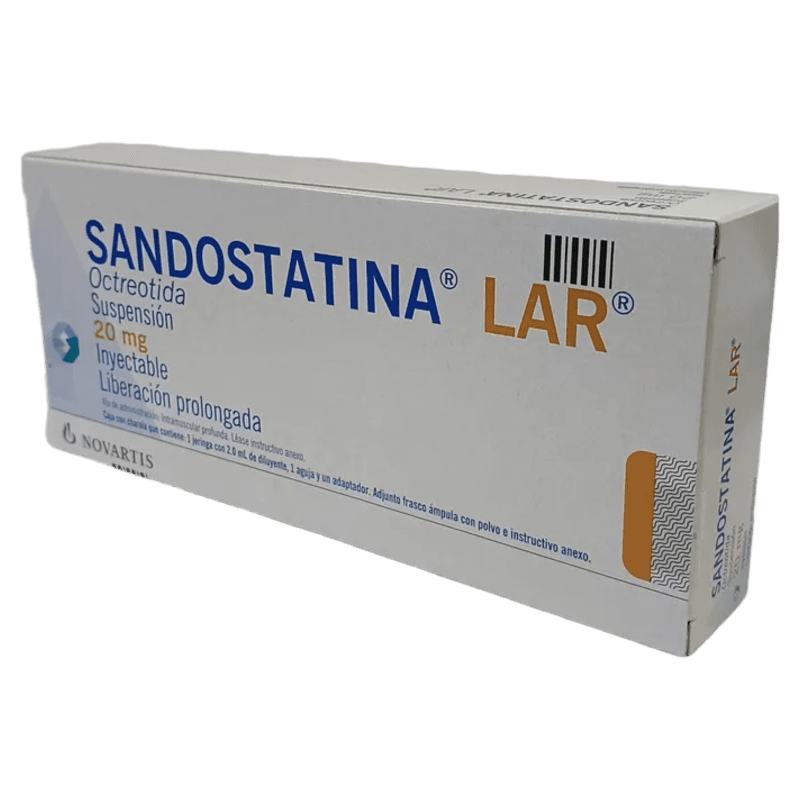 SANDOSTATINA LAR OCTREOTIDA 20 MG SUSPENSIÓN INYECTABLE