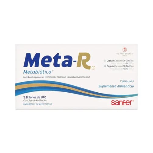 Meta-R Metabiótico 90 Caja Con Cápsulas