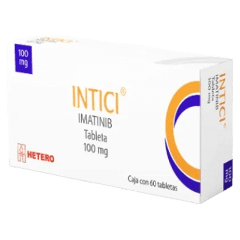 INTICI (IMATINIB) 100 MG CAJA CON 60 TABLETAS LAB. HETERO
