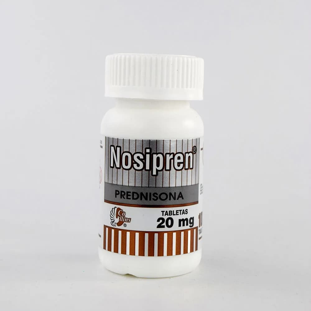 NOSIPREN PREDNISONA 100 TAB 20 MG