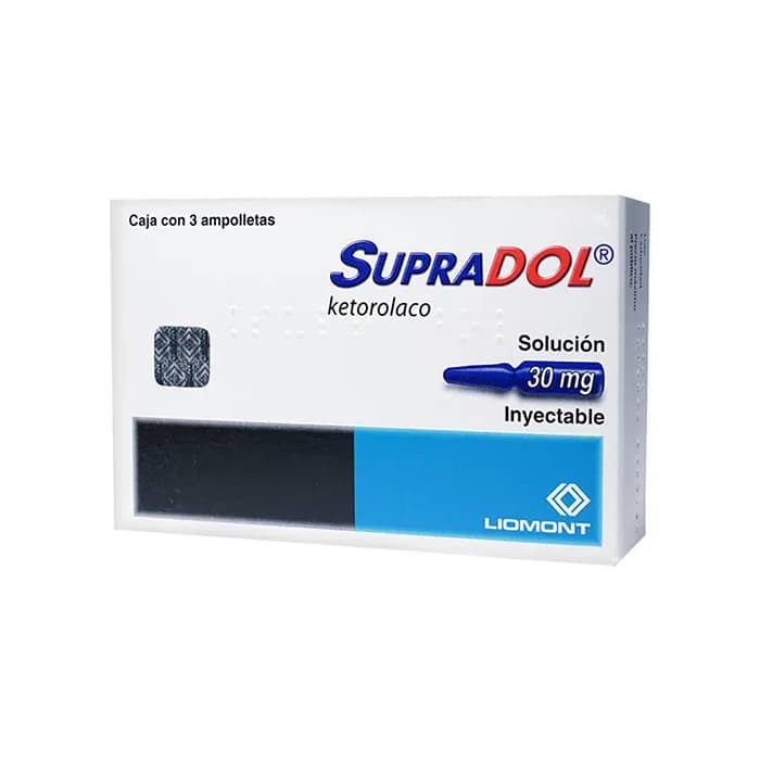 SUPRADOL IM IV 30MG INY AMP C3