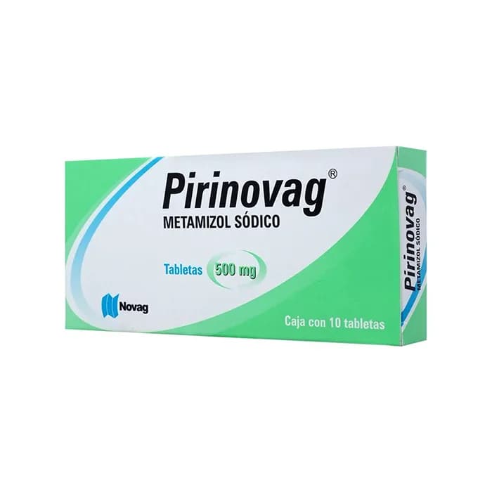 PIRINOVAG 10 TAB 500 MG