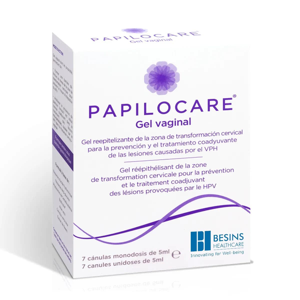 Papilocare Gel Vaginal 7 Tubos 5 ml 3 Pack