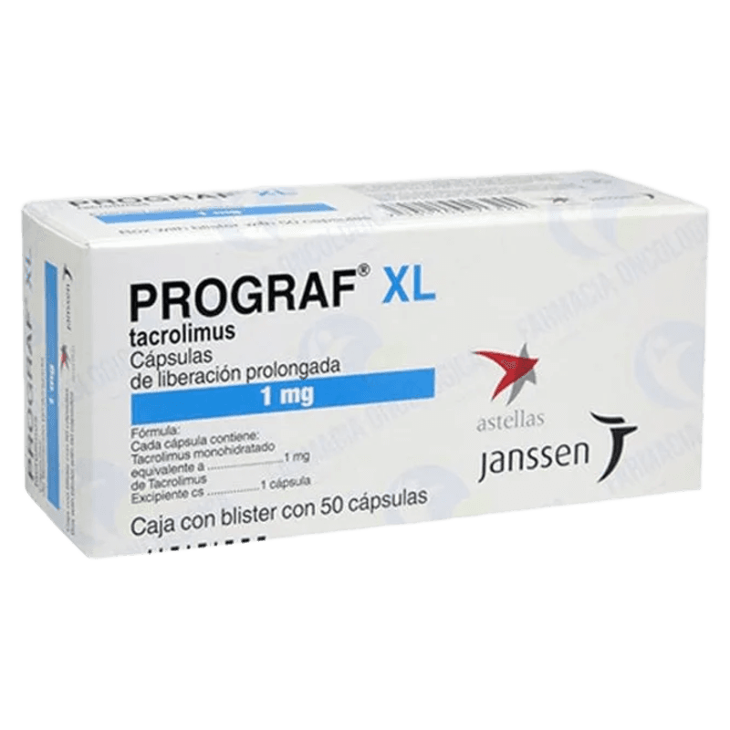PROGRAF XL 1 MG 50 aps