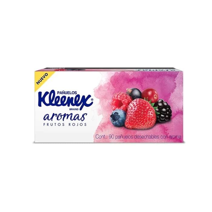 PLO KLEENEX AROMAS FRUT ROJO C 90