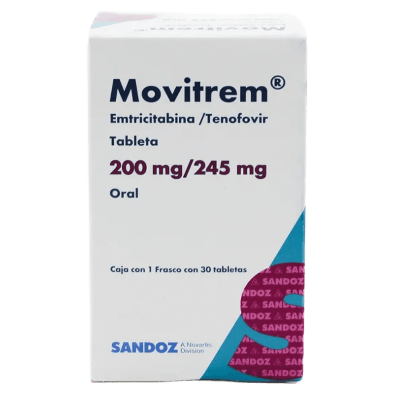 Movitrem 200 mg / 245 mg Tabletas