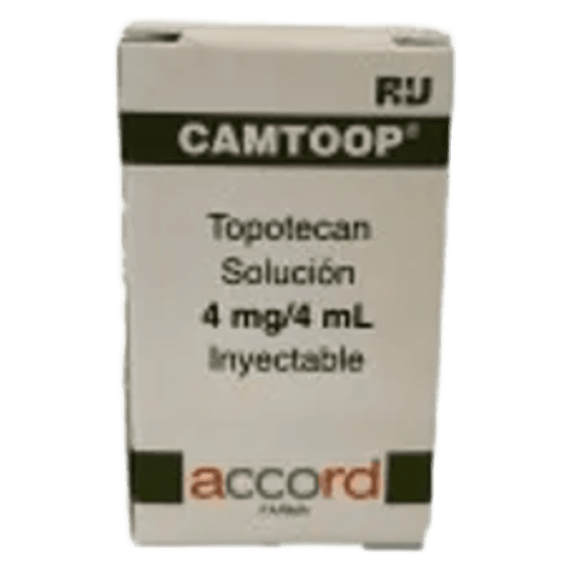 CAMTOOP (topotecan) 4 mg 4 ml 1 frasco ámpula