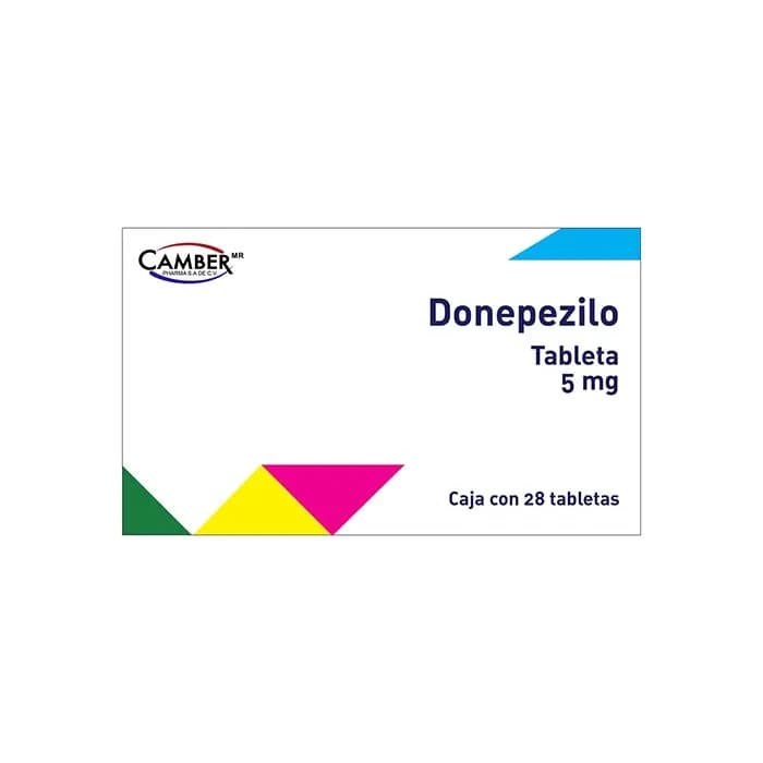 Donepezilo 5 Mg 28 Tabletas