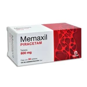 MEMAXIL PIRACETAM 30 TAB 800 MG