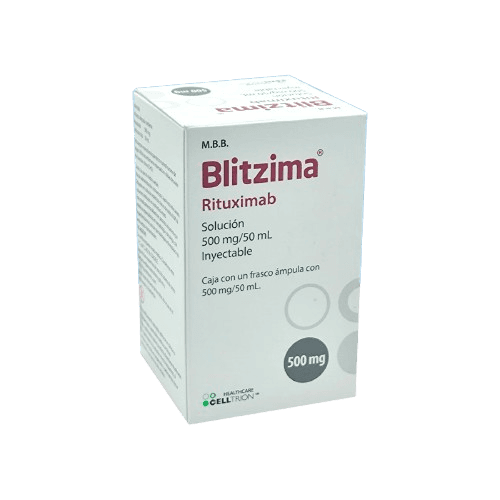 Blitzima Rituximab 500 mg/ 50 mL 1 frasco ámpula