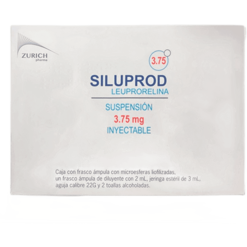 SILUPROD LEUPRORELINA 3.75 MG SOL. INYECTABLE CON JERINGA