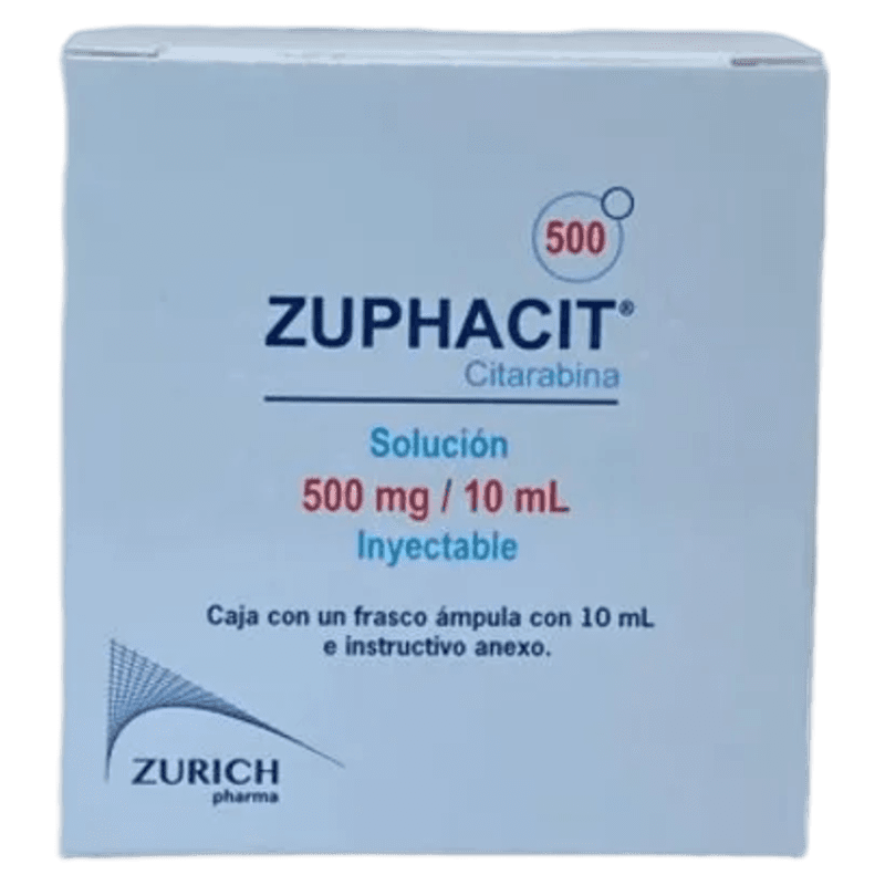 Zuphacit Citarabina 500 mg 10 ml