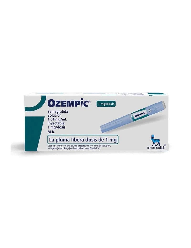 Ozempic 1 mg Pluma Precargada con 4 Agujas