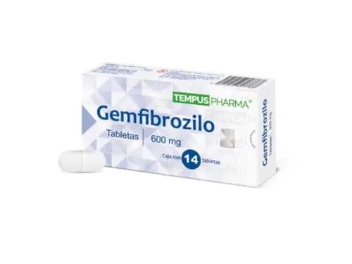 GEMFIBROZILO 14 TAB 600 MG