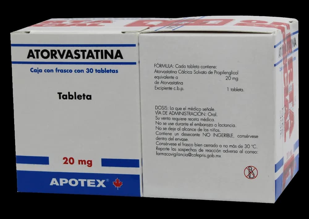 ATORVASTATINA 30 TAB 20 MG