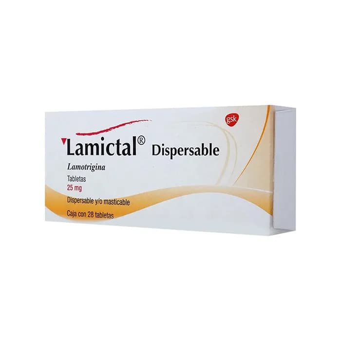 LAMICTAL 25MG TAB DISP C28