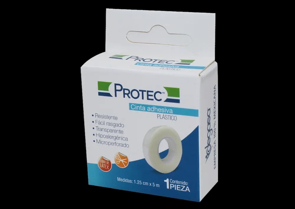 CINTA ADHESIVA PLAST 1 PZA 1.25CM X 5M