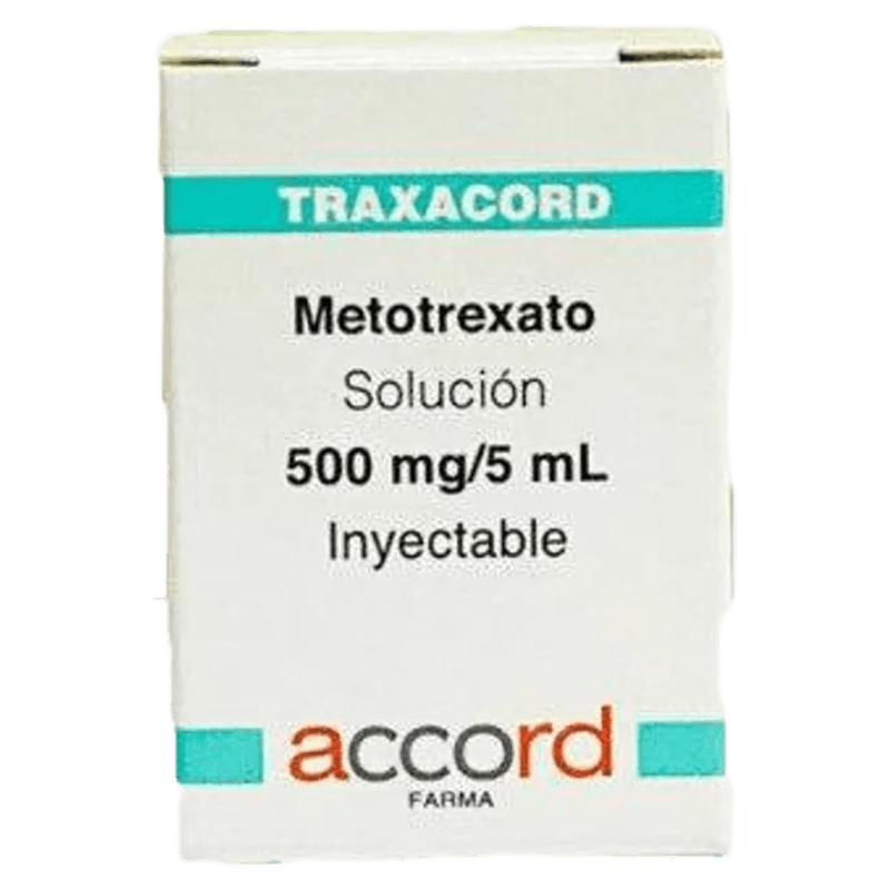 Traxacord 500 mg/5ml Metotrexato Solución Inyectable