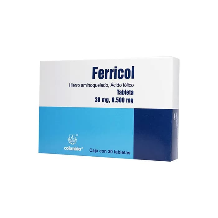 FERRICOL 30MG TAB C30