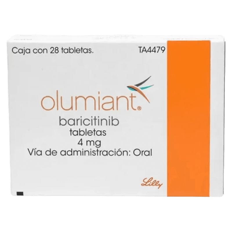 Olumiant 4 Mg Baricitinib 28 Tabletas