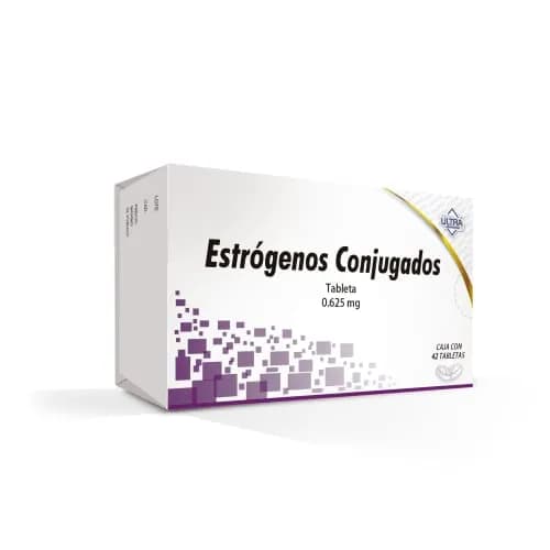 Estrógenos Conjugados 0.625 Mg 42 Tabletas Genérico Ultra Lab