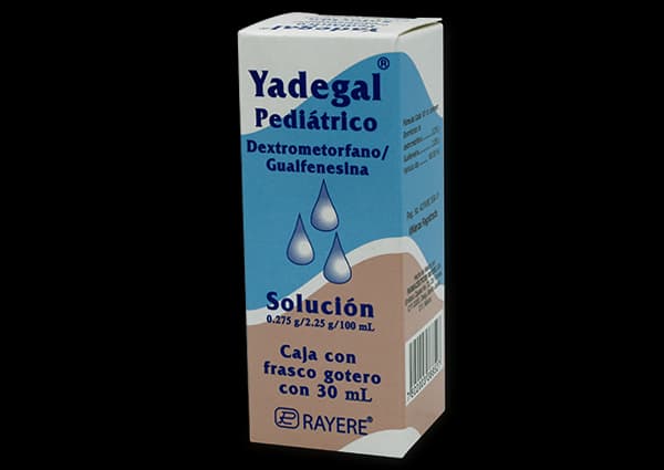 YADEGAL PEDIATRICO 1 GOT 50/7.5G/5/30 ML DEXTROMETORFANO;GUAIFENESINA