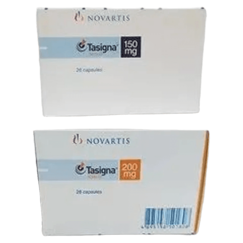TASIGNA NILOTINIB 200 MG 28 CÁPSULAS LAB. NOVARTIS