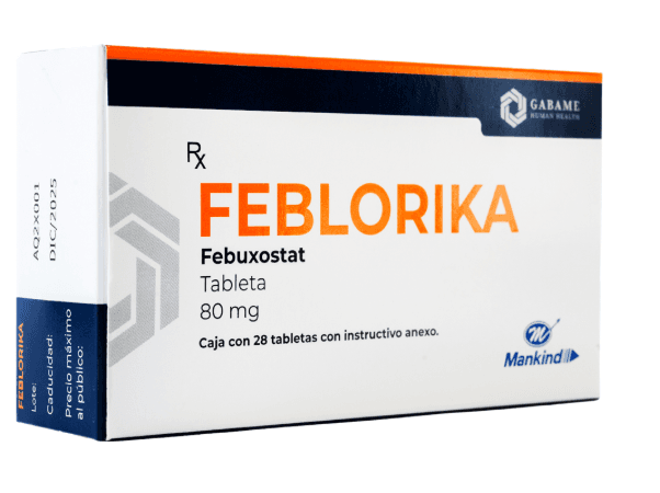 FEBLORIKA 28 TAB 80 MG (febuxostat)