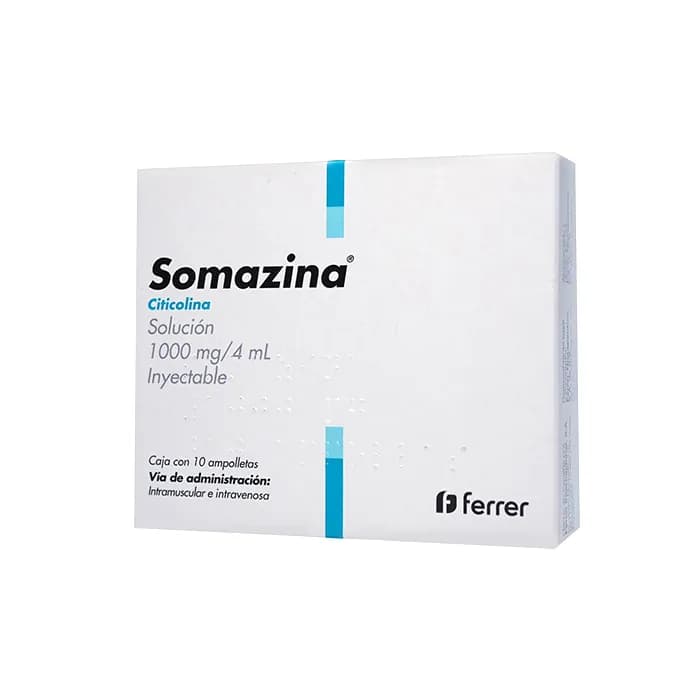 SOMAZINA 1000MG 4ML AMP C10
