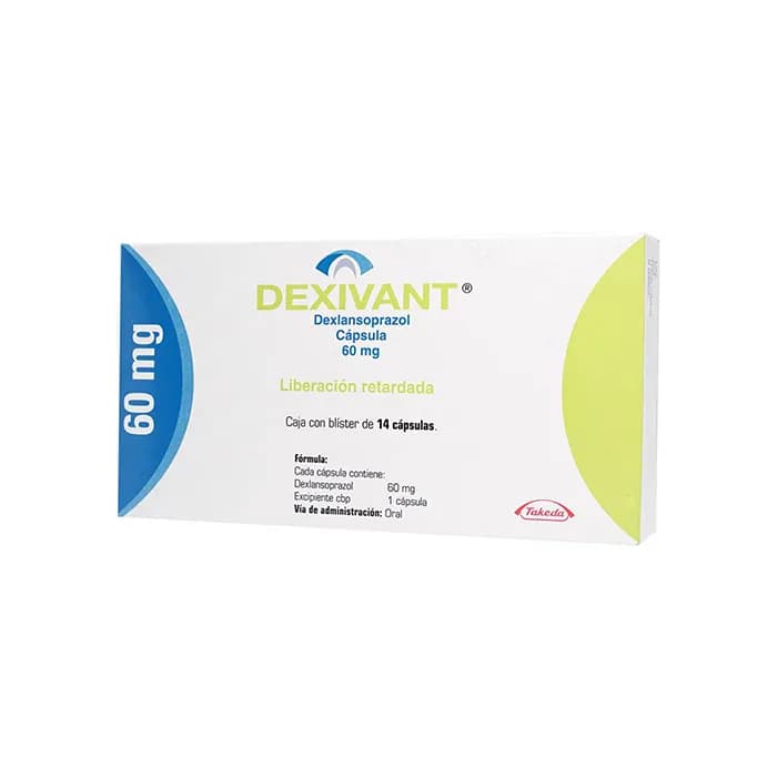 DEXIVANT 60MG CAPSULAS C14