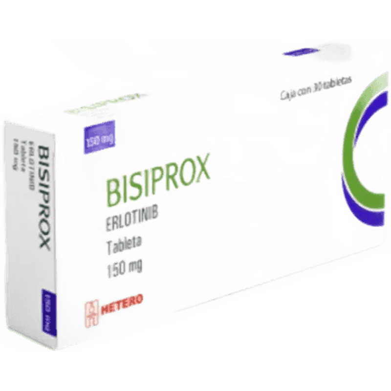 BISIPROX (ERLOTINIB) 150 MG CAJA CON 30 TABLETAS LAB. HETERO