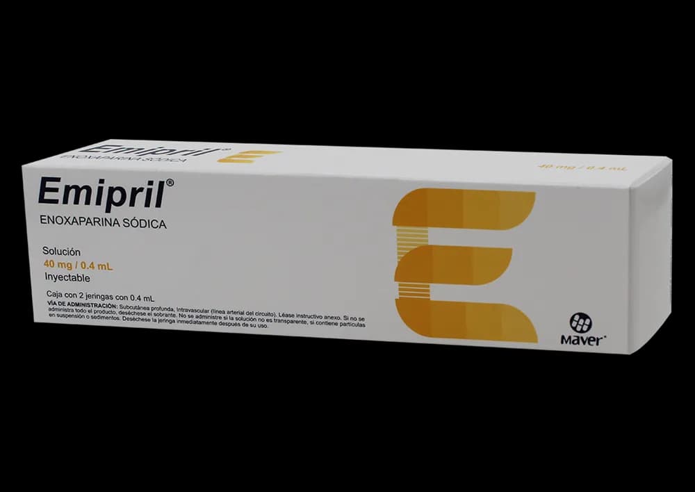 Emipril 40 mg/0.4 mL 2 Jeringas Prellenadas