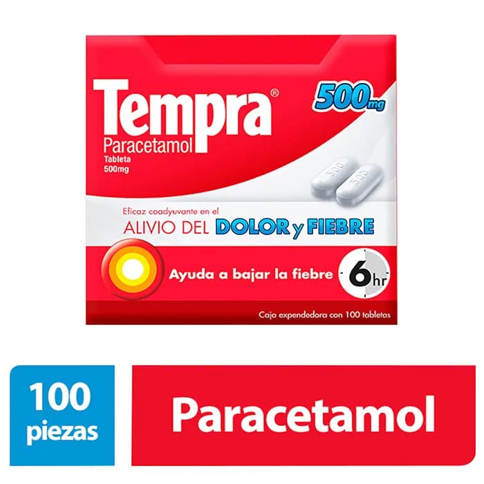 TEMPRA CAPLETS 500MG CAP C100