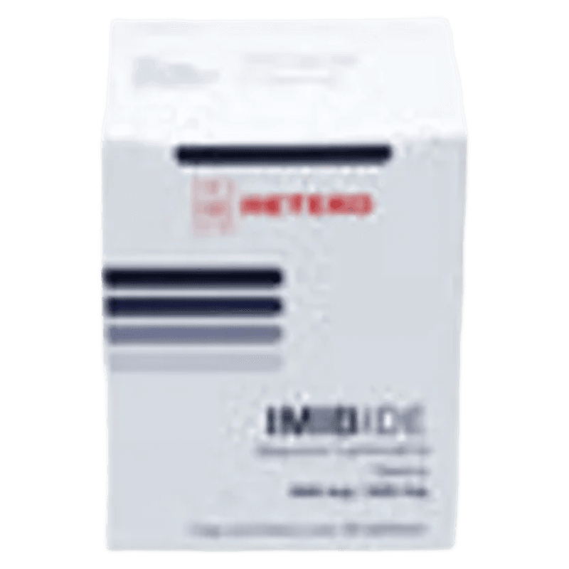 IMIBIDE ABACAVIR / LAMIVUDINA 600 / 300 MG CAJA CON 30 TABLETAS LAB. HETERO