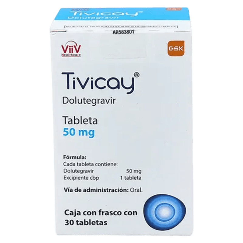 Tivicay 50 mg Dolutegravir