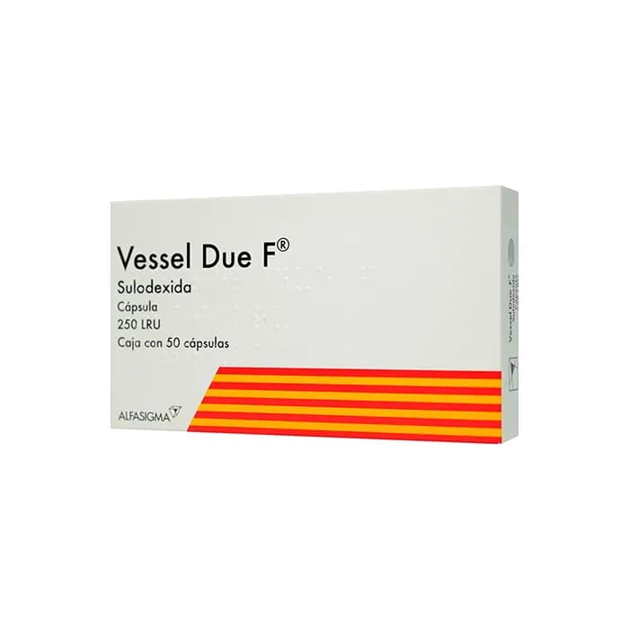 VESSEL DUE F 25MG (50 .CAP.)