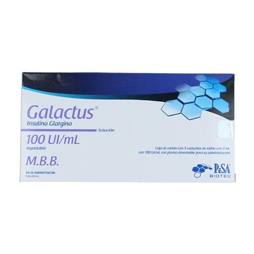 Galactus 100 UI/ml 5 Cartuchos de 3 ml
