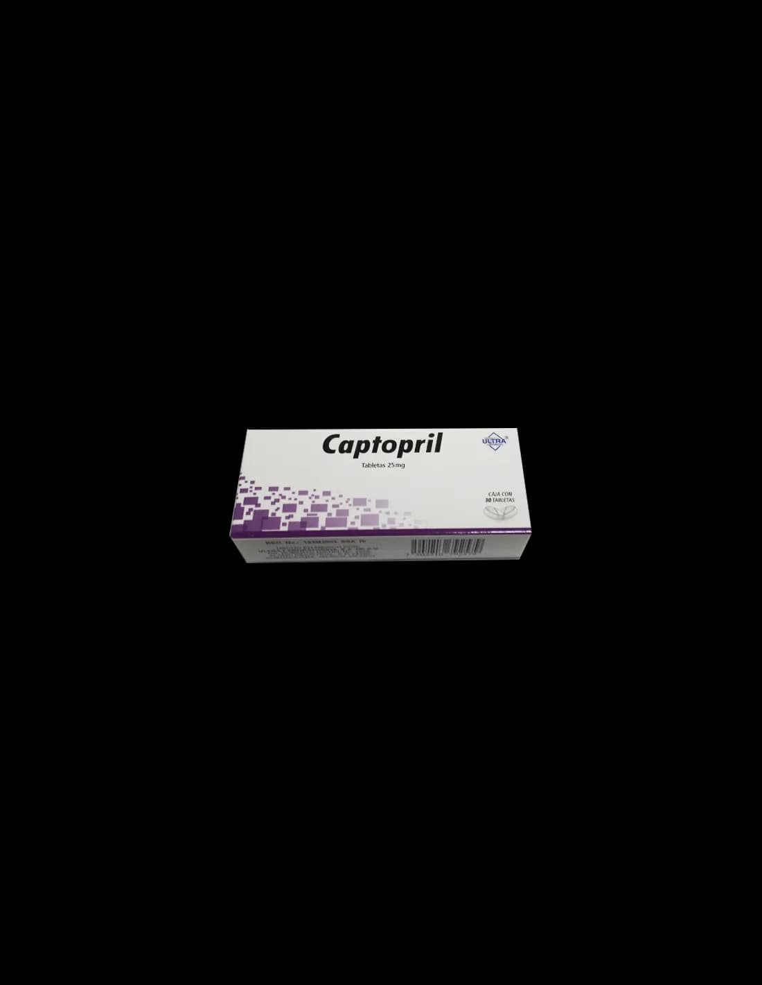 CAPTOPRIL 30 TAB 25 MG
