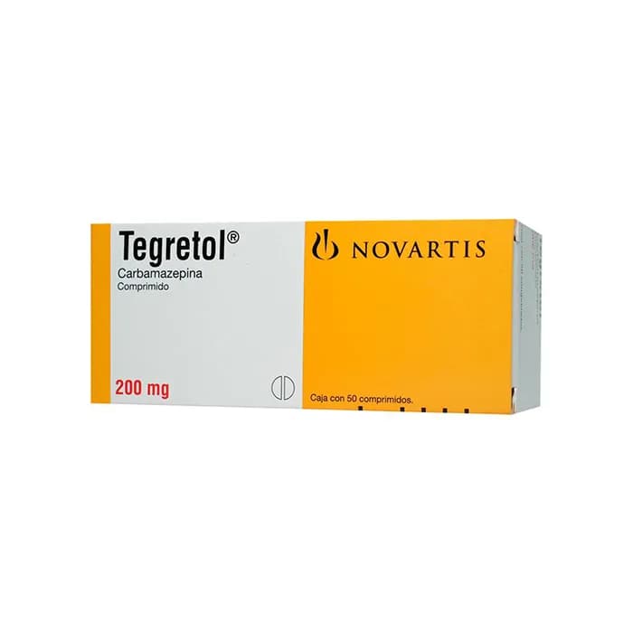 TEGRETOL (CARBAMAZEPINA) 200 MG CAJA CON 50 COMPRIMIDOS LAB. NOVARTIS