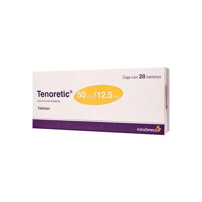 TENORETIC Atenolol/ Clortalidona 50/12.5mg Tab C28