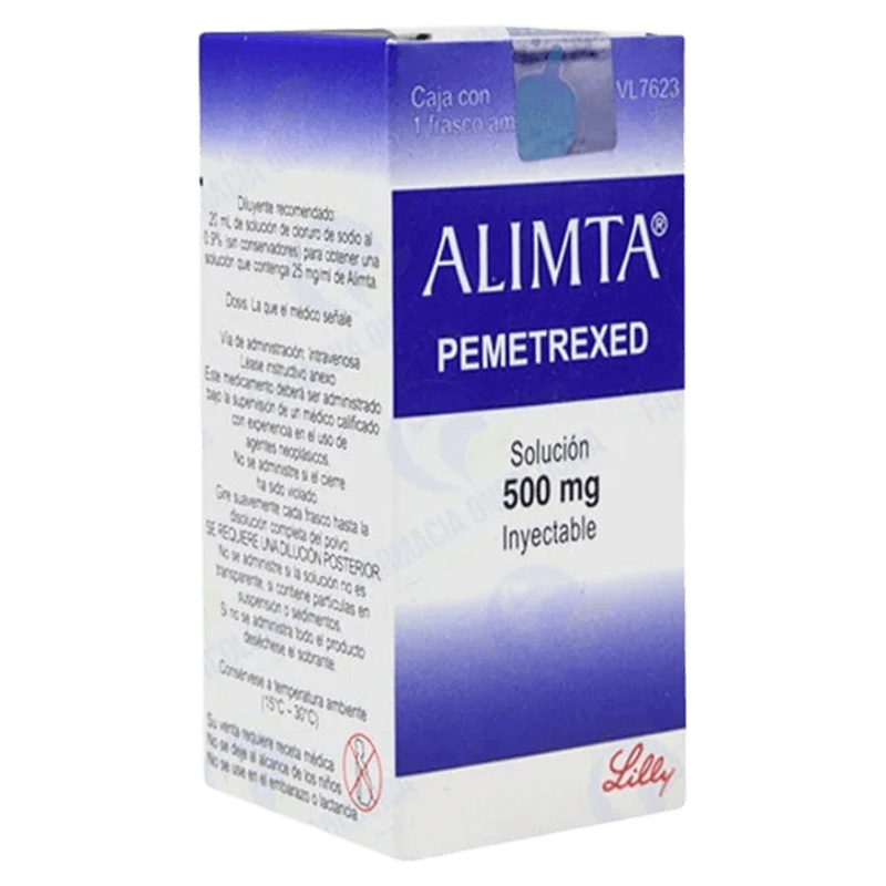 ALIMTA PEMETREXED 500 MG LABORATORIO LILLY