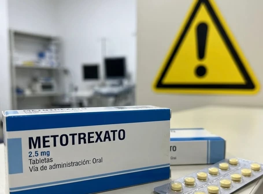 Metotrexato: interacciones peligrosas y señales de toxicidad que no debes ignorar
