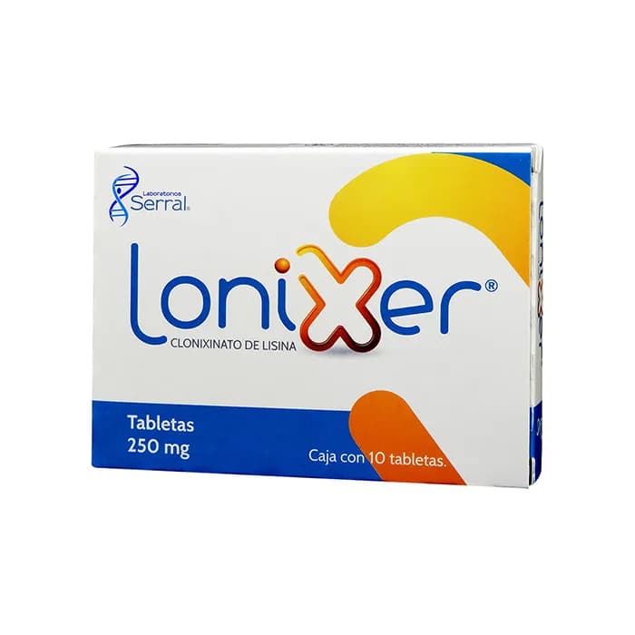 LONIXER 10 TAB 250 MG