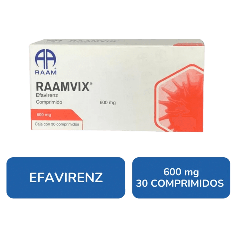 EFAVIRENZ COMPRIMIDO 600 MGS 30 TAB ULTRA
