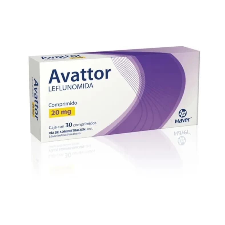 Avattor 20 mg Leflunomida 30 comprimidos