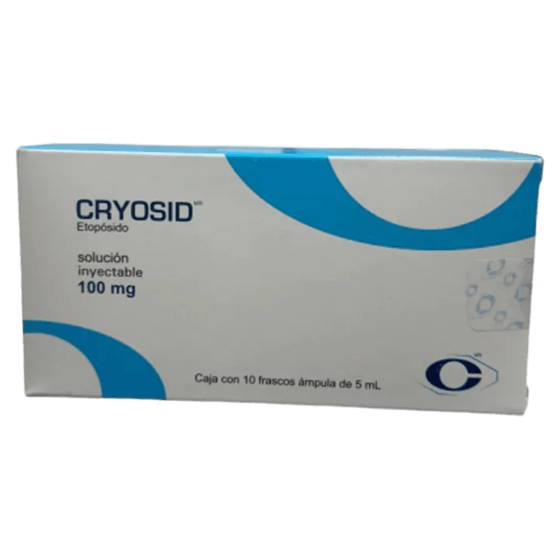 Etopósido Cryosid 100MG 10 frascos de 5 mL